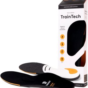 52Bones TrainTech High Arch - premium inlegzolen met hoge voetboog - middenvoet ondersteuning - goede demping - o.a. voor hardlopen, wandelen, fitness en golf - maat 35/36 (7393274336696)