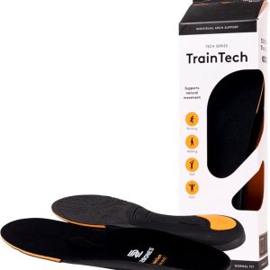 52Bones TrainTech Low Arch - premium inlegzolen met lage voetboog - middenvoet ondersteuning - goede demping - o.a. voor hardlopen, wandelen, fitness en golf - maat 35/36 (7393274000009)