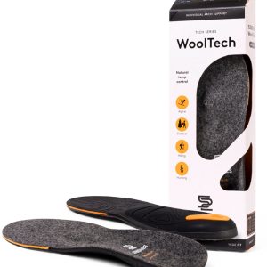 52Bones WoolTech Low Arch - inlegzolen lage voetboog - skiën, wandelen en outdoor activiteiten - warm wol - maat 35/36 (7393274699685)