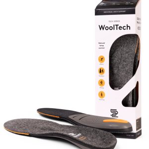 52Bones WoolTech Mid Arch - inlegzolen medium voetboog - skiën, wandelen en outdoor activiteiten - warm wol - maat 35/36 (7393274669305)