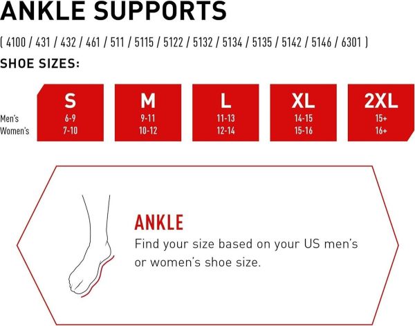 Ankle Support Brace - Injury Prevention Support (8785302366673)