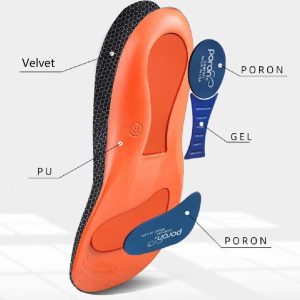 Binnenzool Arch Ondersteuning Insert voor Platte Voeten - Orthopedische Inlegzool met Hielspoor Pad - Maat 36-39 (8785302364211)