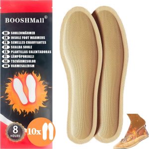 Verwarmde Inlegzolen voor Schoenen - 10 Paar Voetwarmers, Extra Warm, 8 Uur Warmte, M (36-39)/L (40-43) (6152530361305)