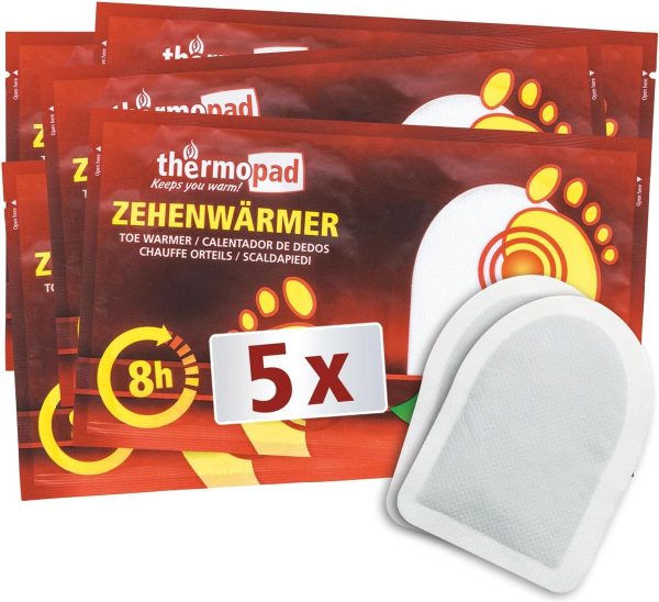 Warmtepads voor je voeten - 5 paar extra warmte voor 8 uur - Ideaal voor buitenactiviteiten en wintersport (6150523740724)