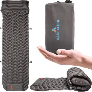 Zelfopblazende Campingmat met Kussen en Zitfunctie - Opblaasbare Slaapmat voor Comfortabele Outdoor Ervaringen (6152539424445)