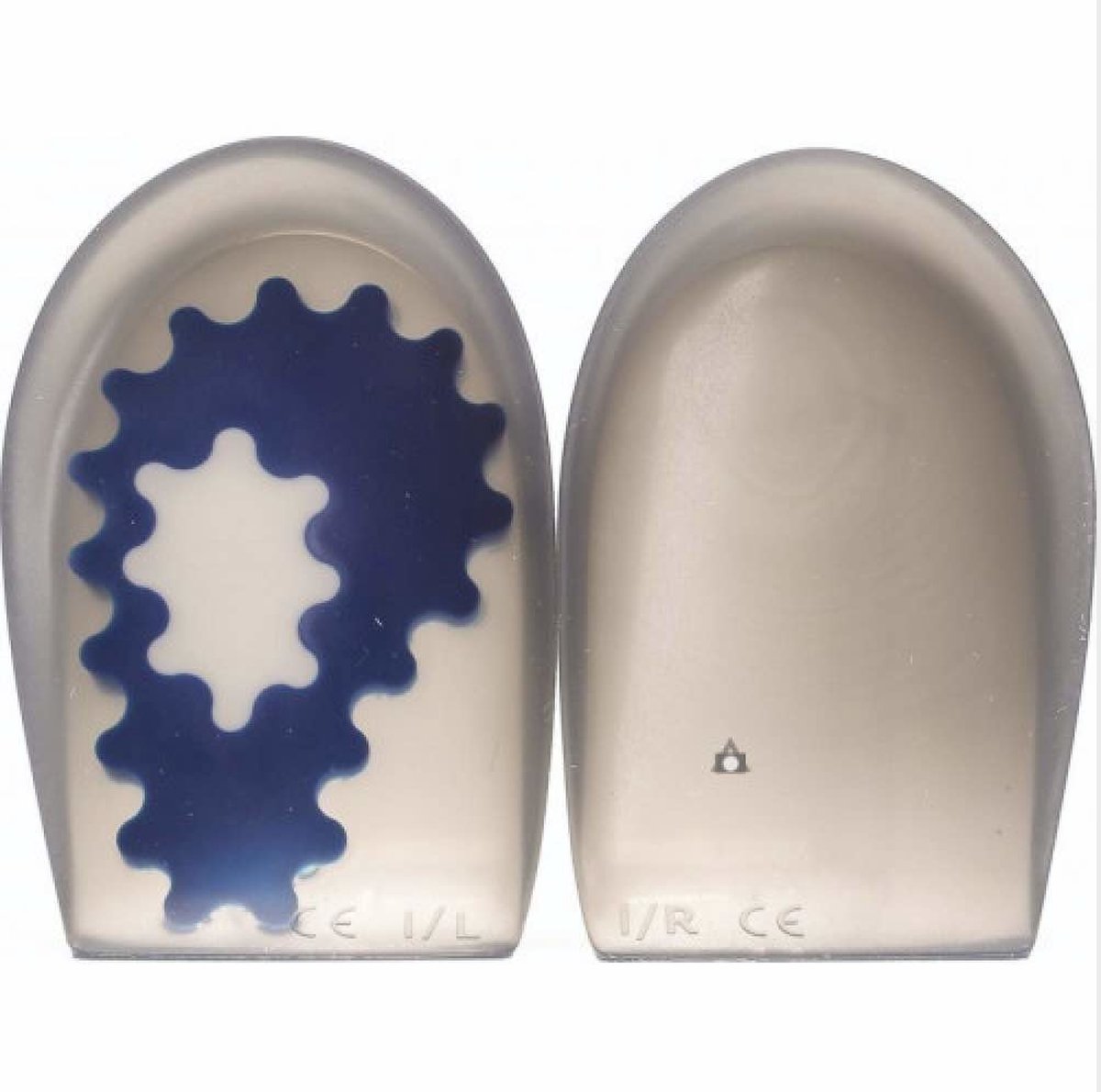 Bauerfeind ViscoSpot Inlegzolen - 2 - Links - BlauwWit (4046445698507)