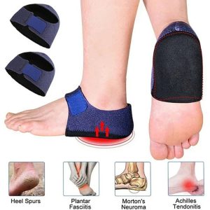 1 Paar Hielkussens Gel - Maat S - Hielcups voor Hielpijn, Fasciitis Plantaris & Gebarsten Hielen - Inlegzolen tegen Pijnlijke Voeten & Tendinitis (6154550897833)