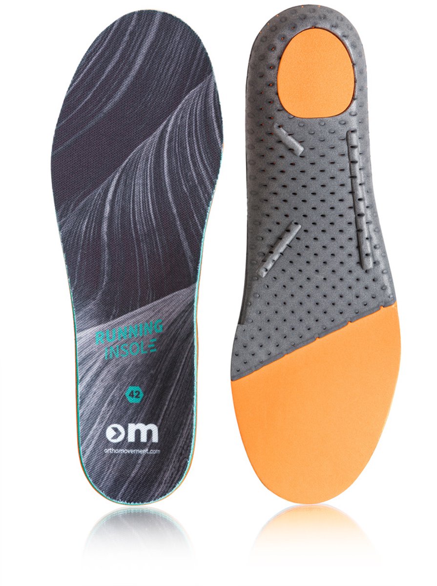 Ortho Movement Running Insole - Dynamische hardloop inlegzolen met optimale ondersteuning - maat 43 (8719554024265)