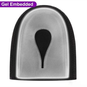 2-delige hielkussentjes voor schoenen - Orthopedische siliconen gel inlegzolen en achillespeesbandage (one size fits all) (9101140728180)