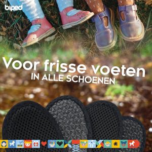 2 Paar Ademende Inlegzolen met Actieve Kool voor Kinderen - Klimaatregulatie en Anti-Zweetvoeten (9101146110460)