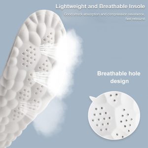 Allecto - Geheugenfoam Inlegzolen - Ademend - Schokabsorberend - Grijs - Pijnverlichting - Voor Plattere Voeten - Maat 39-40 (2251583504005)