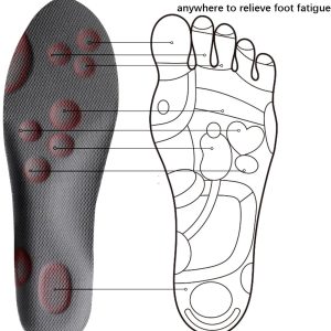 Allecto - Inlegzolen traagschuim - Ondersteuning voetboog - Comfortabele massage-inlegzolen - Dikke comfortabele inlegzolen - Geschikt voor sneaker... (2150830610868)
