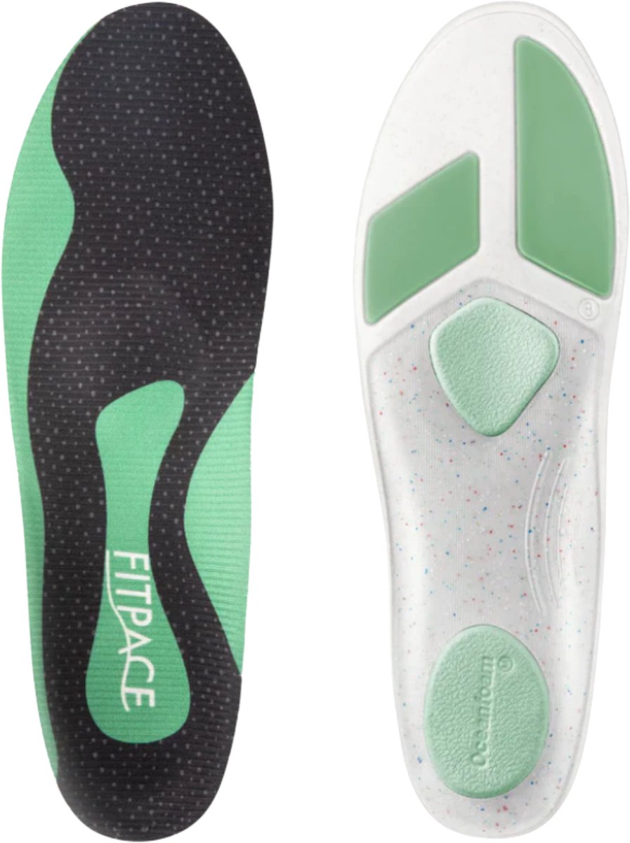 Fitpace EcoDasher Plus Modulaire Inlegzolen - De juiste steunzool voor elke voet - 39/40 (8719979513887)