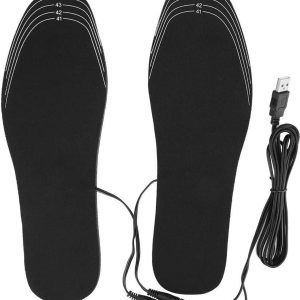 Winter USB Verwarmde Inlegzolen Voetverwarming Mat Elektrische Verwarmingszolen Oplaadbaar - Gescheiden Ontwerp voor Twee Voeten (Geschikt voor maat 41-45) (8785333639104)