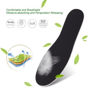 ZEYNOMAX- Inlegzolen Schokdempend - Inlegzolen Ademend - Inlegzolen Hielspoor - Inlegzolen Platvoeten - Inlegzolen Memory Foam - 4 cm Verhoging - Schoeninlegzolen (2193115529714)