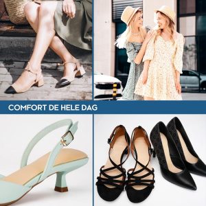 Zachte Gel Inlegzolen voor Dames Schoenen met Hak, Pumps en Sandalen - Antislip en Zelfklevend (9101131384258)